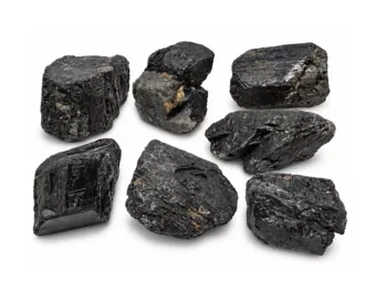 Black Tourmaline Cathedral Schorl AB Rough – 1 kg Pack