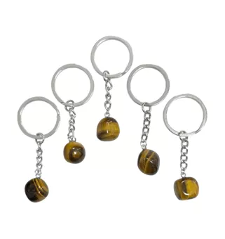 Tiger Eye Keychain A 30mm x5
