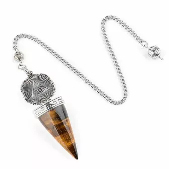 Tiger Eye Pendant A Silver Protective Eye