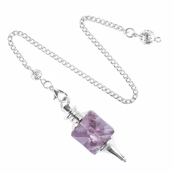 Merkaba Amethyst Divination Pendulum