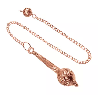 Isis copper & brass pendulum