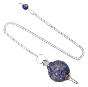 Lapis Lazuli sphere pendulum 4cm