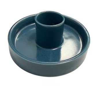 Blue Ceramic Incense Holder for Palo Santo 10.50cm