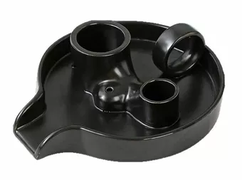 Black Ceramic Incense Holder for Palo Santo and White Sage 18.50cm
