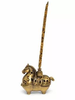 Horse incense holder 8.2 cm