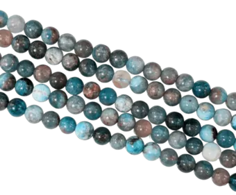 Blue Apatite beads 5.5-6mm on 40cm thread