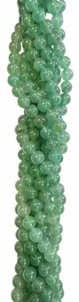 Green Aventurine Round Beads Strand A 8mm