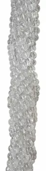 Round Clear Quartz Beads on String AB 6-7 mm