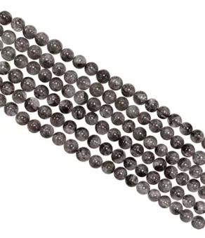 Herkimer Crystal A round beads 7-8mm on 40cm wire
