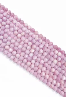 Kunzite A+ beads 6-7mm on 40cm thread