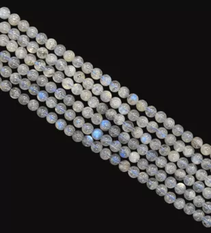 Labradorite Round Beads Strand AA 4-5mm