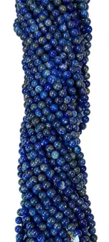 Lapis Lazuli Round Beads Strand AA 6-7mm