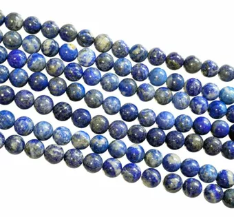 Lapis Lazuli Round Beads Strand A 8-9mm