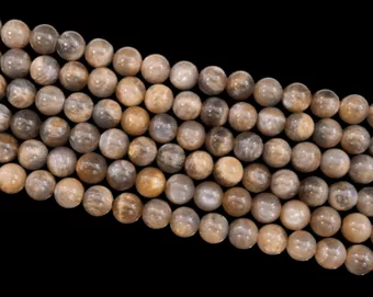 Mix Black Moonstone AA beads 8mm 40cm Strand