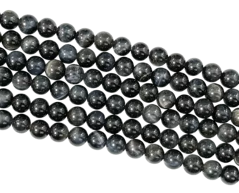 Hawk's Eye A+ beads 6mm on 40cm thread
