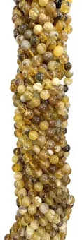 Yellow Opal A 8mm pearls on string
