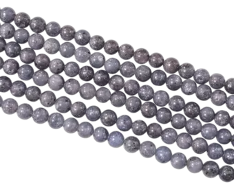 Blue Sapphire AA round beads 5-6mm on 40cm thread