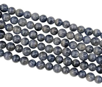 Blue Sapphire AAA round beads 6.5-7.5mm on 40cm thread