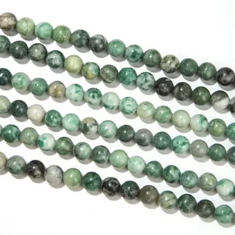 Round Serpentine Beads Strand A 6 mm