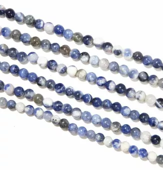 Sodalite Round Beads Strand AB 4mm