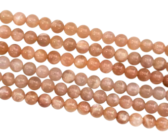 Round Beads Strand Sunstone A 6-7 mm