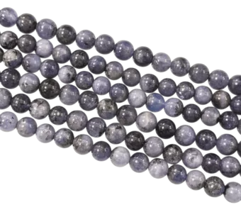 Tanzanite A beads 6-7mm on 40cm thread