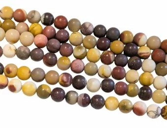 Jasper Mokaite A 6mm matte beads on a 40cm thread