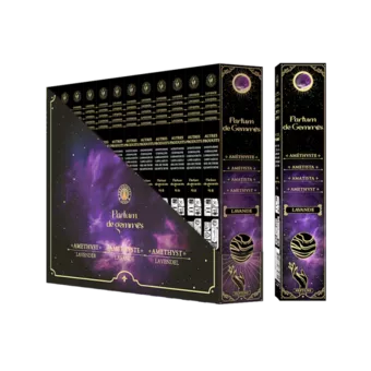 Smudge Stick Incense Parfum de Gemmes Lavender & Amethyst 20g