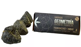 Sagrada Madre Pyramid Incense Amber