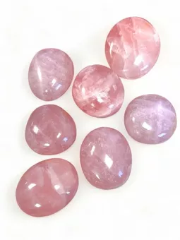 Pebbles tumbled stone Rose quartz AA 1Kg