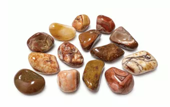 Rolled Bahia Agate A Stones 2-3 cm 250 g