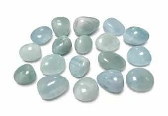AA Aquamarine tumbled stones 2-3cm 250g