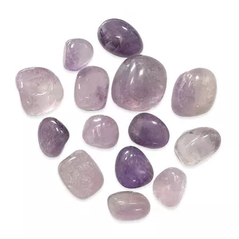 Brazil Amethyst B – 250g Tumbled Stones