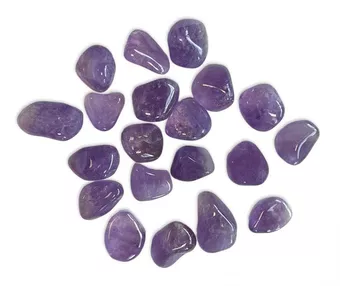 Brazil Amethyst AA Tumbled Stones 2-3cm 250g