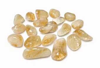 Heated Citrine AA Tumbled Stones 2-3 cm 250 g