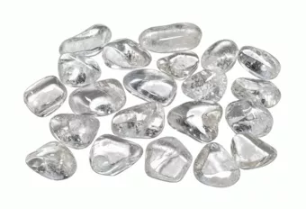 Brazilian Rock Crystal A Tumbled Stones 2-3 cm 250 g