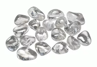 Grade AA Rock Crystal Tumbled Stones 2-3 cm 250 g