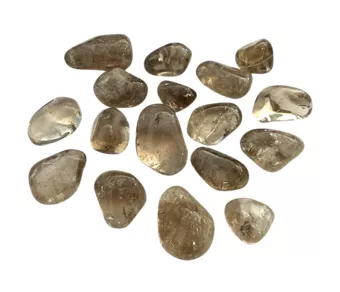 Smoked Rock Crystal A tumbled stone 250g