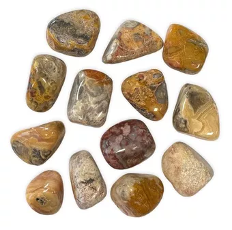 Crazy Lace Agate AB Tumbled Stones 2-3cm 250g