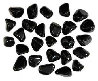 A Black Obsidian Tumbled Stones 2-3 cm 250 g