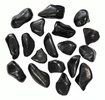 Natural Shungite A Tumbled Stones 2-3 cm 250 g