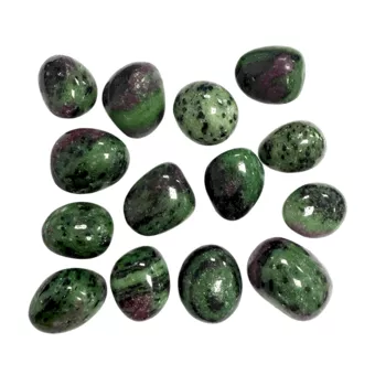 Ruby Zoisite AA tumbled stones 250g
