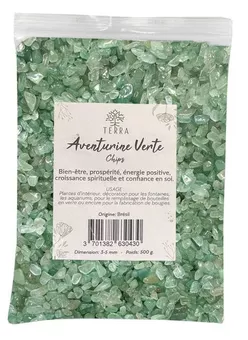 Natural Green Aventurine A Stone Chips 3-5mm 500g