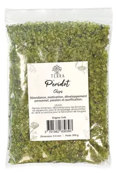 Natural Peridot A+ Stone Chips 1-4mm 500g