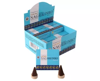 Incense Vijayshree Golden Nag Reiki Energy Cones