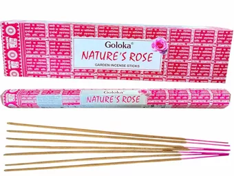 Goloka Rose Garden Incense 40cm