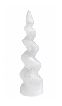Spiral Selenite Tower 14cm 200g