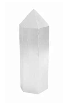 Hexagonal Selenite Tower 12cm 350g