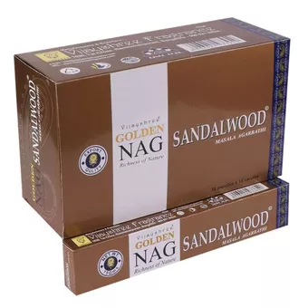 Incense Vijayshree Golden Nag Sandalwood 15g