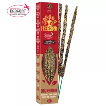 Herbio Ecocert Smudge Incense Dragon’s Blood 20g